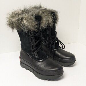 Sorel Joan of Arctic Next Waterproof Winter Boots, Black, Women's 7 M